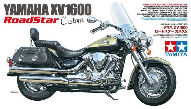 Hovedbilde Tamiya 1:12 - Yamaha XV1600 Roadstar Custom ...