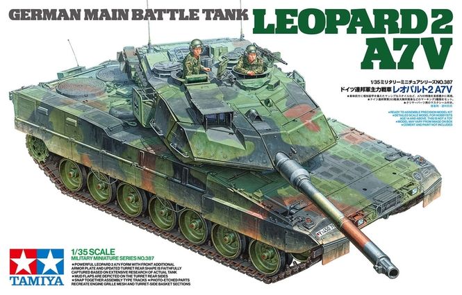 Main Image Tamiya 1:35 - German Main Battle Tank Leopard 2 ...