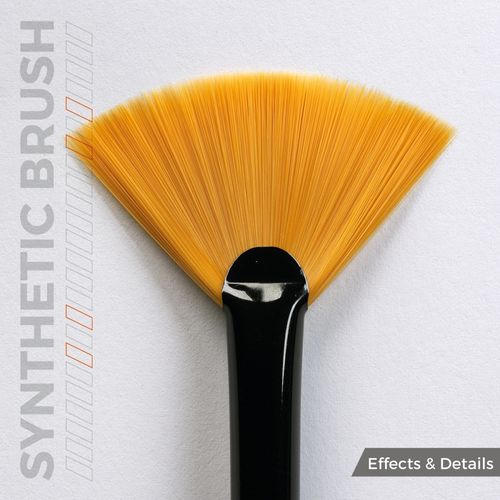 AK-Interactive B017 AK Synthetic Brush - Fan Shape