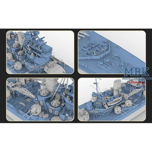 Flyhawk 1:700 - HMS Duke of York 1943 - Deluxe Edition (1118S)