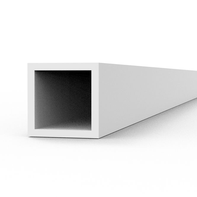 Main Image Square hollow tube 3.00x350mm(0,7mm)-STYRENE ...