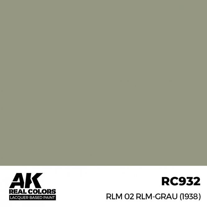 Hovedbilde RC932 RLM 02 RLM-Grau (1938)
