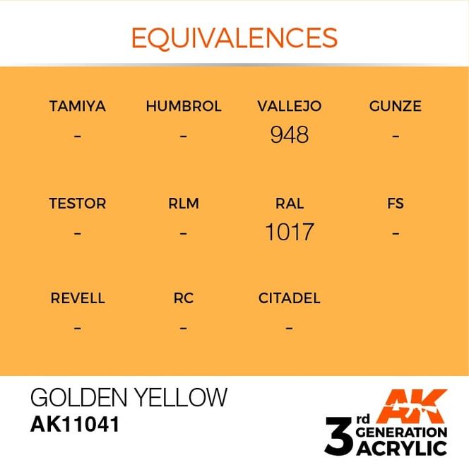 Hovedbilde Golden Yellow 17ml
