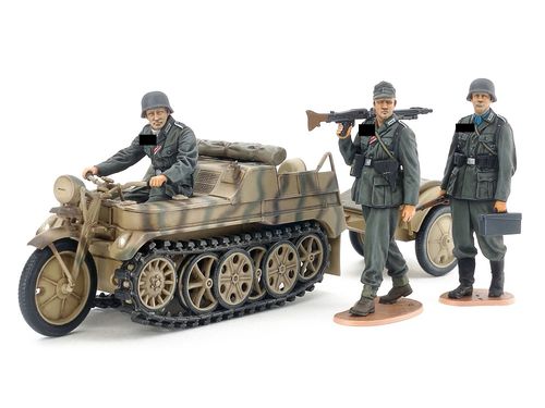 Tamiya 1:35 - German Sd.Kfz.2 Kettenkraftrad (Mid-Production) (35377)