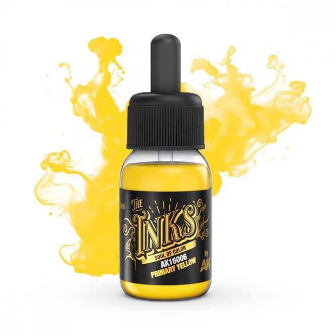 Hovedbilde AK The Inks - Primary Yellow Acrylic