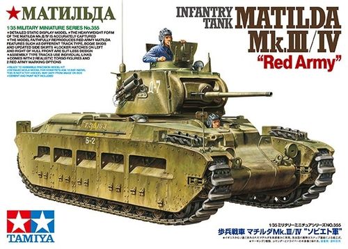 Tamiya 1:35 - Infantry Tank Matilda Mk.III/IV Red Army (35355)