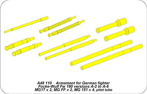 Armament for Fw-190 A2-A6 - Aber Models