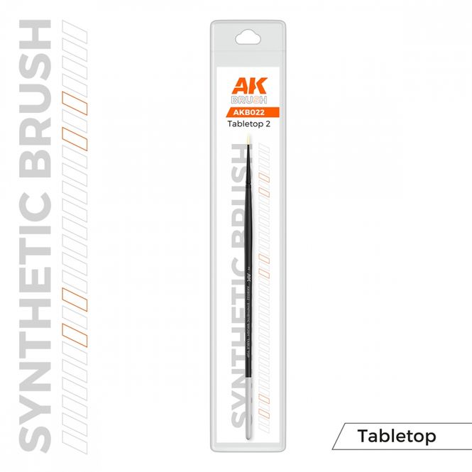 Hovedbilde AK-Interactive B022 AK Synthetic Brush - Tabletop ...