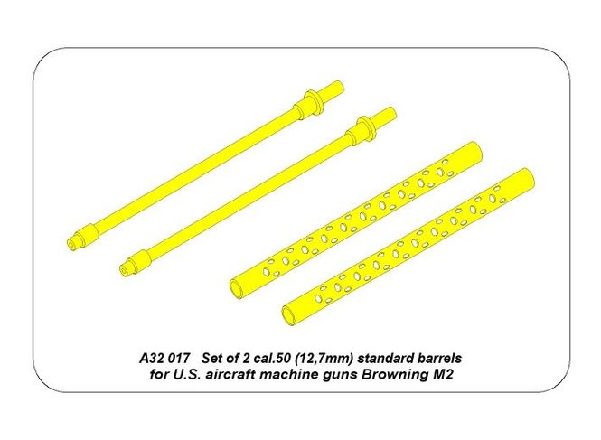 Hovedbilde 2 standard barrels for aircraft Browning M2 - ...
