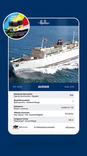 Heller 1:200 - Avenir - Starter Kit 56625 