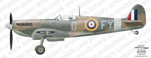 Kotare 1:32 - Spitfire Mk.Va