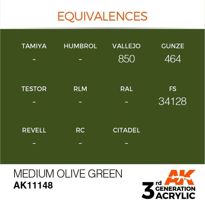Hovedbilde Medium Olive Green 17ml