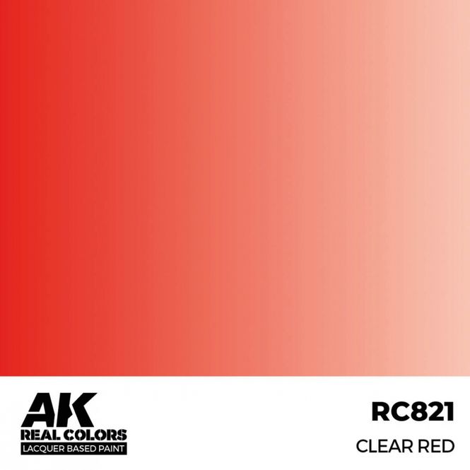 Hovedbilde RC821 Clear Red