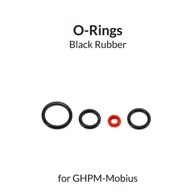 Hovedbilde Gaahleri Airbrush Black O-Rings only for Premium ...
