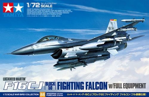 Tamiya 1:72 - Lockheed Martin F-16CJ [Block 50] Fighting Falcon (full equipment) 60788 