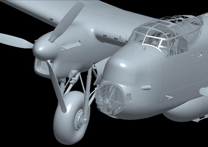 Hovedbilde HK Models 1:48 - Avro Lancaster B Mk.I Special ...