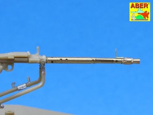 Set of 2 barrels for German tank machine gun MG 34 with Panzermantel