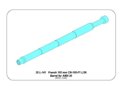 French barrel for AMX30/40