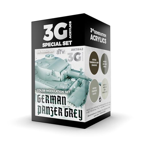 AK-Interactive AK 11642 German Panzer Grey Modulation Set