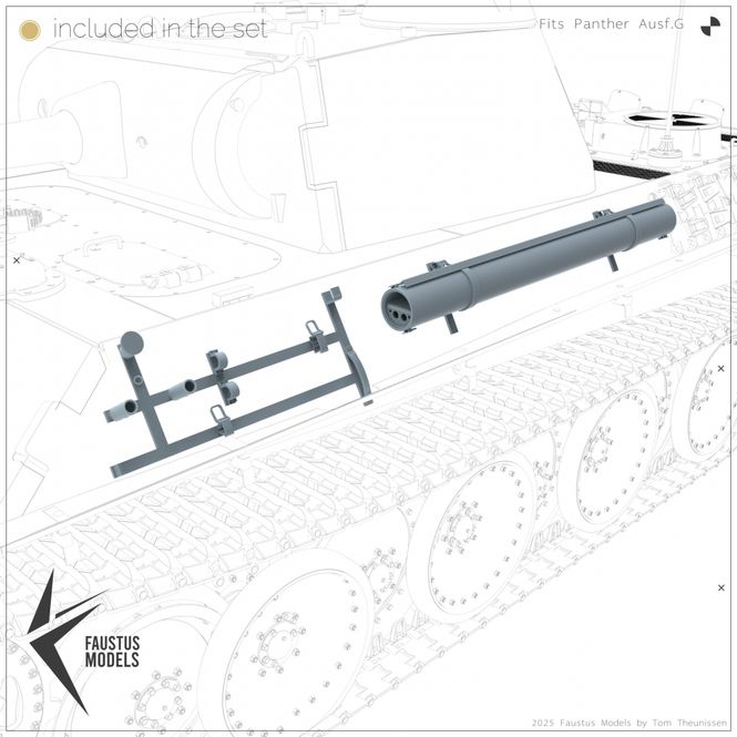 Hovedbilde Faustus Models 1:35 - FM35022 Panther Ausf.G Tool ...