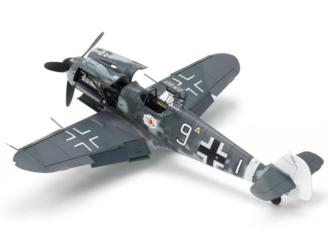 Hovedbilde Tamiya 1:48 - Messerschmitt Bf 109 G-6 (61117)