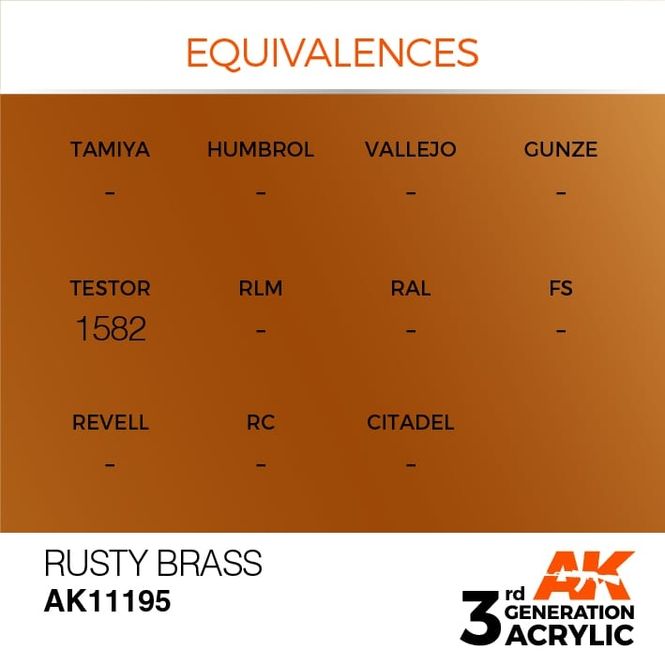 Hovedbilde Rusty Brass 17ml