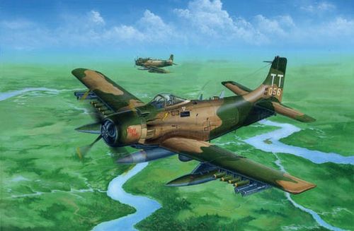 Trumpeter 1:32 - A-1J AD-7 Skyraider 02254 