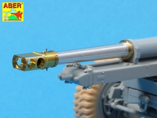 Hovedbilde Late barrel MK2 with muzzle brake to British 25 ...