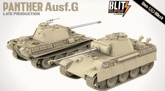 Hovedbilde Das Werk 1:35 - Panther Ausf. G Late Prod. - ...