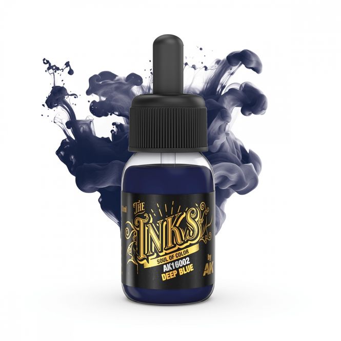 Hovedbilde AK The Inks - Deep Blue Acrylic