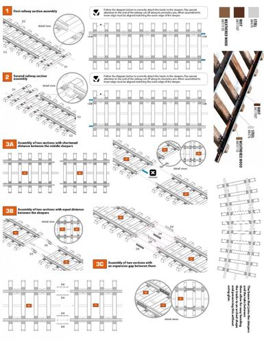 AK-Interactive 1:35 - Double Railway Track Section 35011