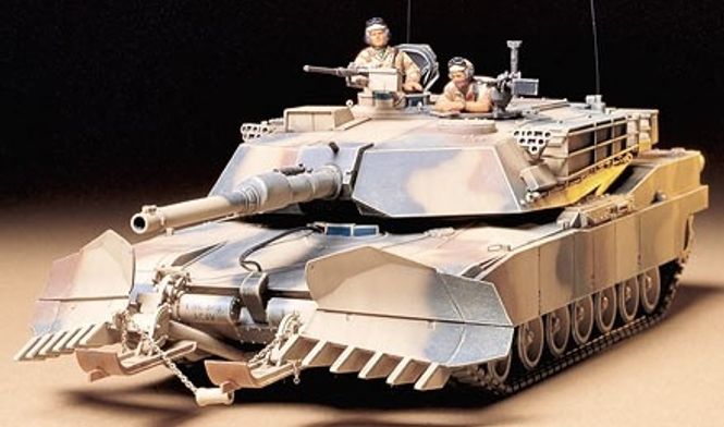 Hovedbilde Tamiya 1:35 - M1A1 Abrams w/Mine Plow (35158)