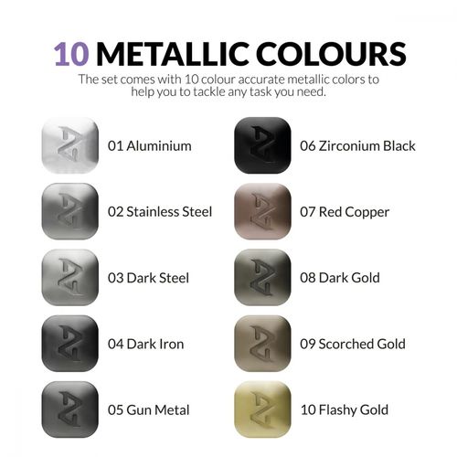 Gaahleri Metallic Series Markers