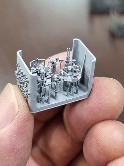 Hovedbilde HS Models 1:350 - 40mm Twin Bofors (Early Version ...