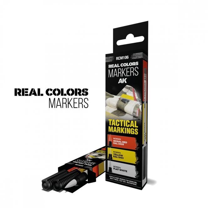 Main Image AK Real Colors Markers - Tactical Markings - 3 ...
