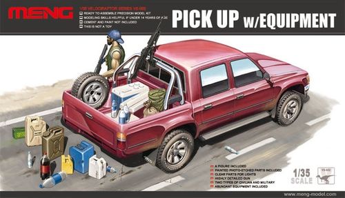 Meng Model 1:35 - Pick Up with Equipment (VS-002)