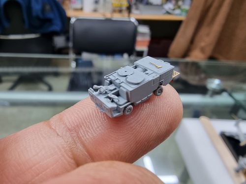 HS Models 1:350 - US Navy Fire Tractor A/S32P16, P-25