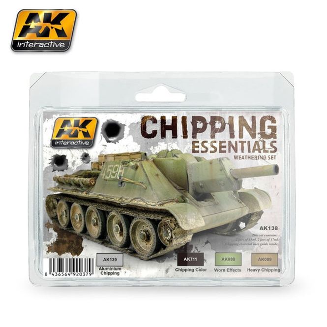 Hovedbilde AK-Interactive AK138 Chipping Essentials ...