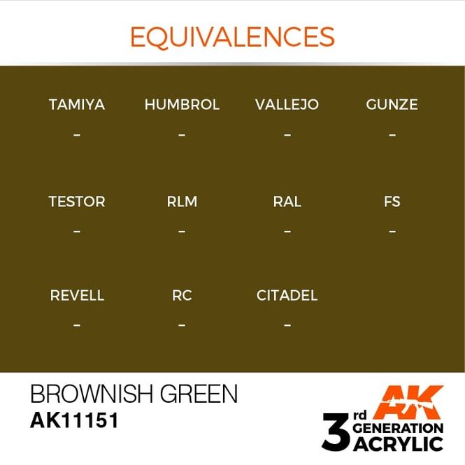 Hovedbilde Brownish Green 17ml