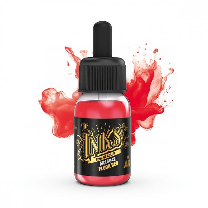 Hovedbilde AK The Inks - Fluor Red