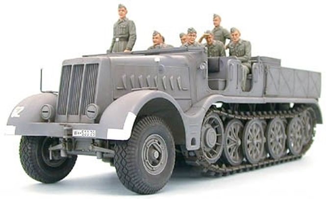 Hovedbilde Tamiya 1:35 - German 18-Ton Heavy Half-Track FAMO ...