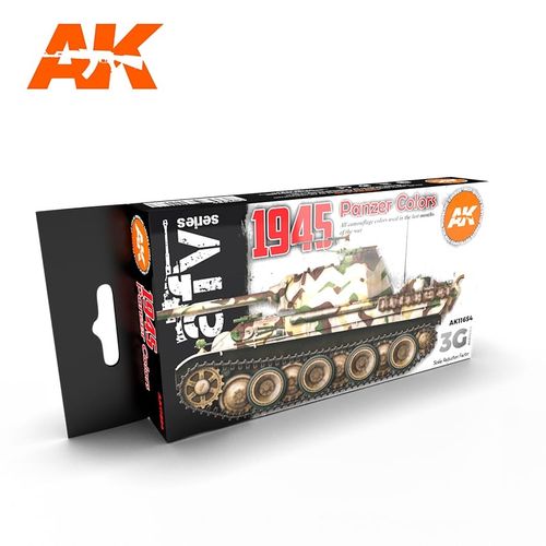 AK-Interactive AK 11654 1945 PANZER COLORS SET