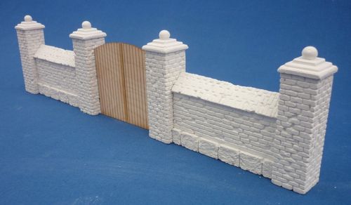 RT-Diorama 35244 Park Wall with Gate (1:35)