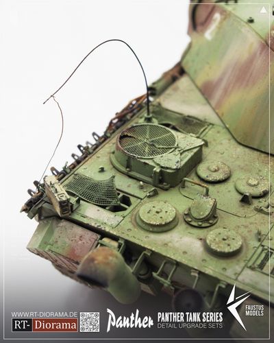 Faustus Models 1:35 - FM35031 Panther G Late Engine Details Type B