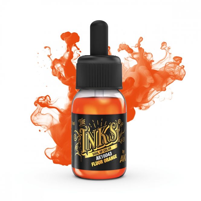 Hovedbilde AK The Inks - Fluor Orange