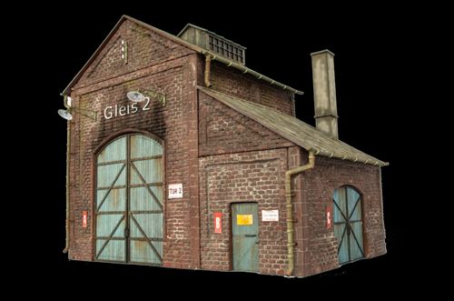 RT-Diorama 35020 Locomotive Shed (Modular System) (1:35)