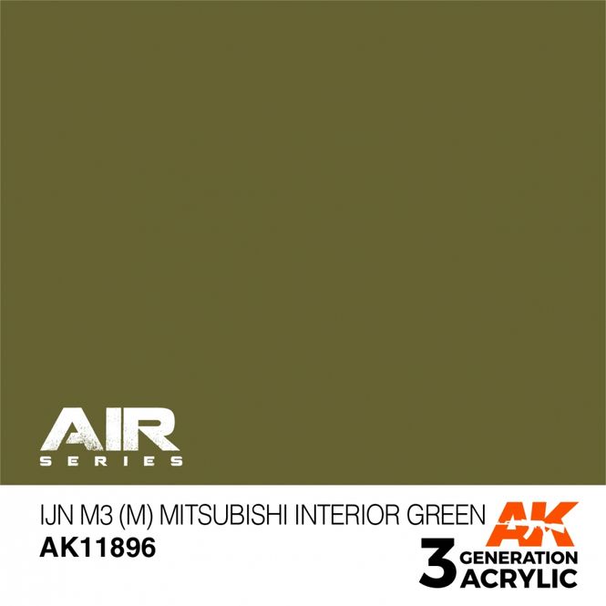 Hovedbilde IJN M3 (M) Mitsubishi Interior Green