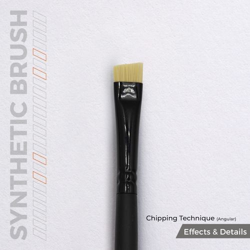 AK-Interactive AKB029 Chipping Technique (Angular) Brush