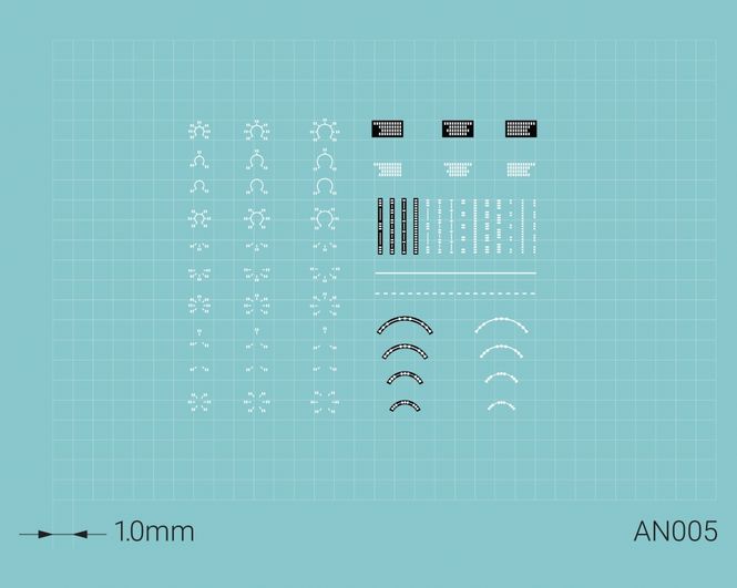 Main Image ANYZ Universal Labels and Stencils 1:48 Part 1 ...