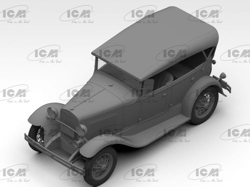 ICM 1:24 - Ford Model A - Standard Phaeton Soft Top (1930s) (24050)
